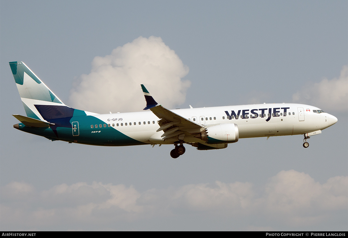 Aircraft Photo of C-GFJQ | Boeing 737-8 Max 8 | WestJet | AirHistory.net #816594