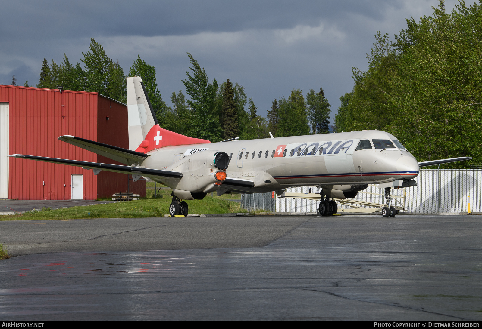 Aircraft Photo of N531JA | Saab 2000 | Adria Airways Switzerland | AirHistory.net #816599
