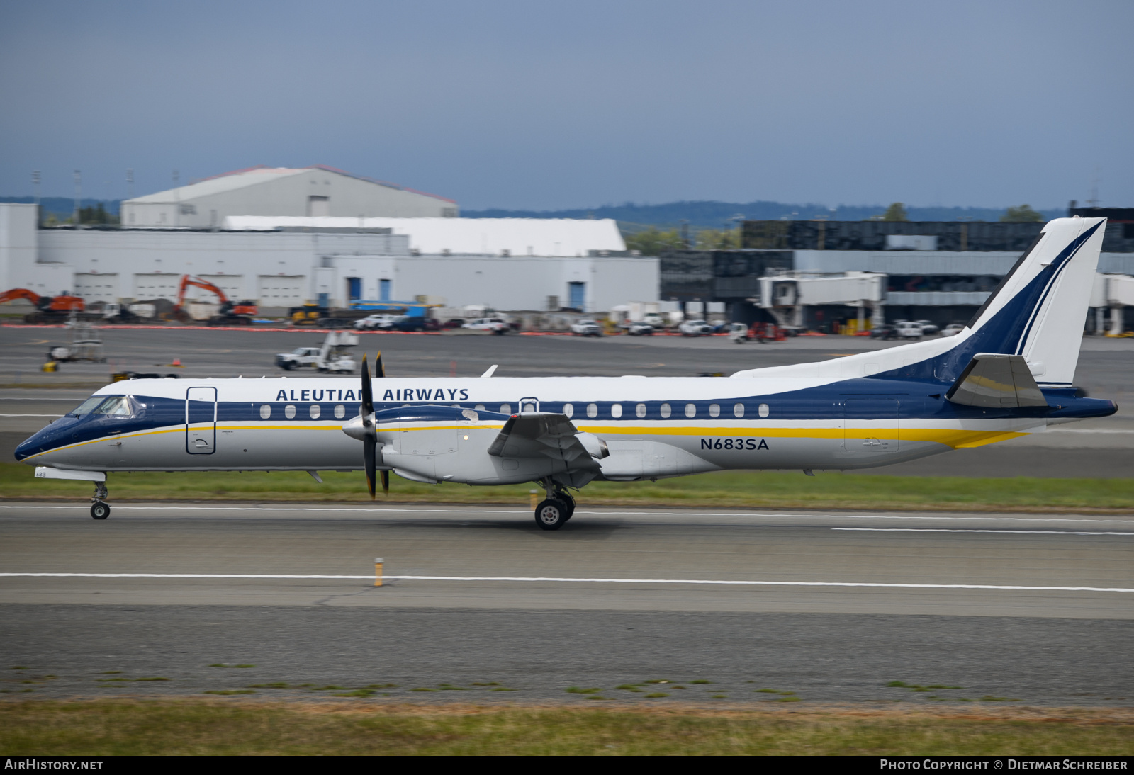 Aircraft Photo of N683SA | Saab 2000 | Aleutian Airways | AirHistory.net #816601