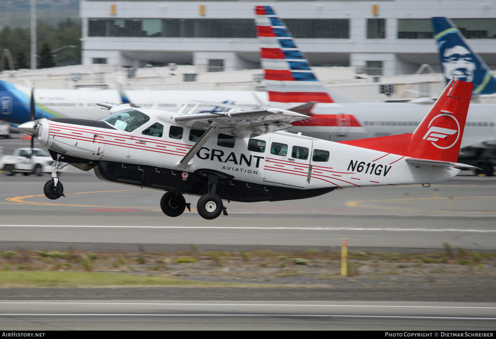 Aircraft Photo of N611GV | Cessna 208B Grand Caravan EX | Grant Aviation | AirHistory.net #816606