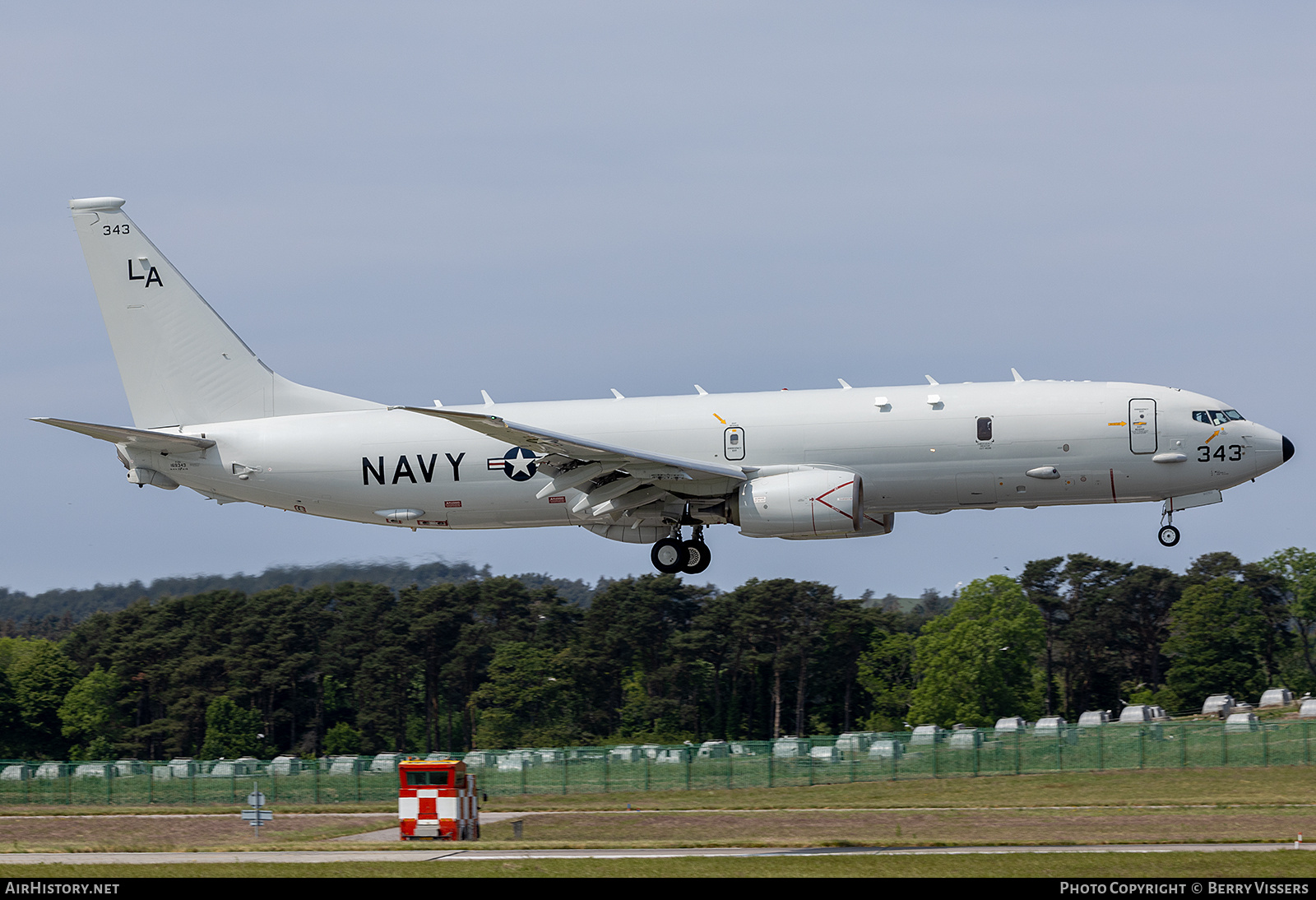 Aircraft Photo of 169343 / 343 | Boeing P-8A Poseidon | USA - Navy | AirHistory.net #816635
