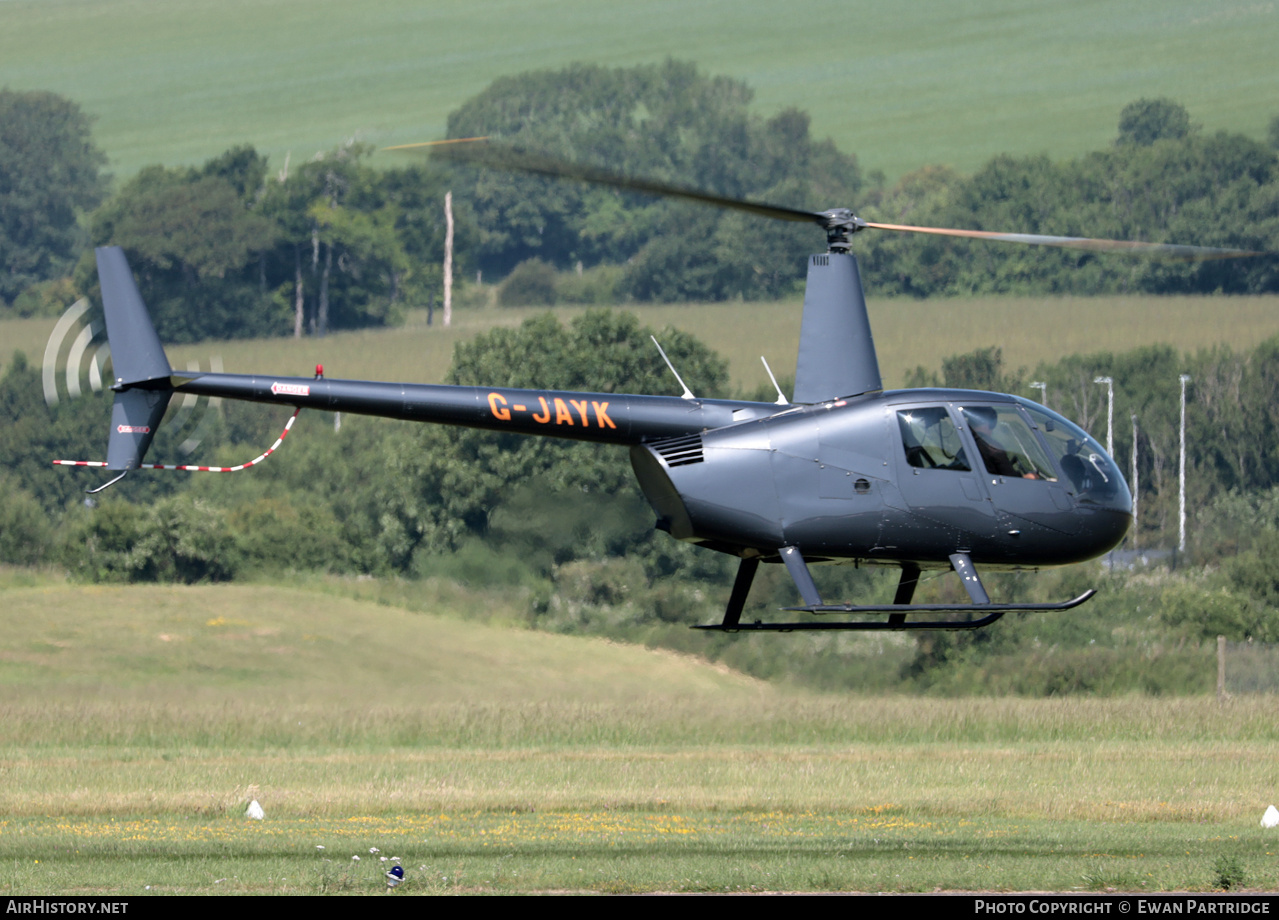 Aircraft Photo of G-JAYK | Robinson R-44 Raven II | AirHistory.net #816636