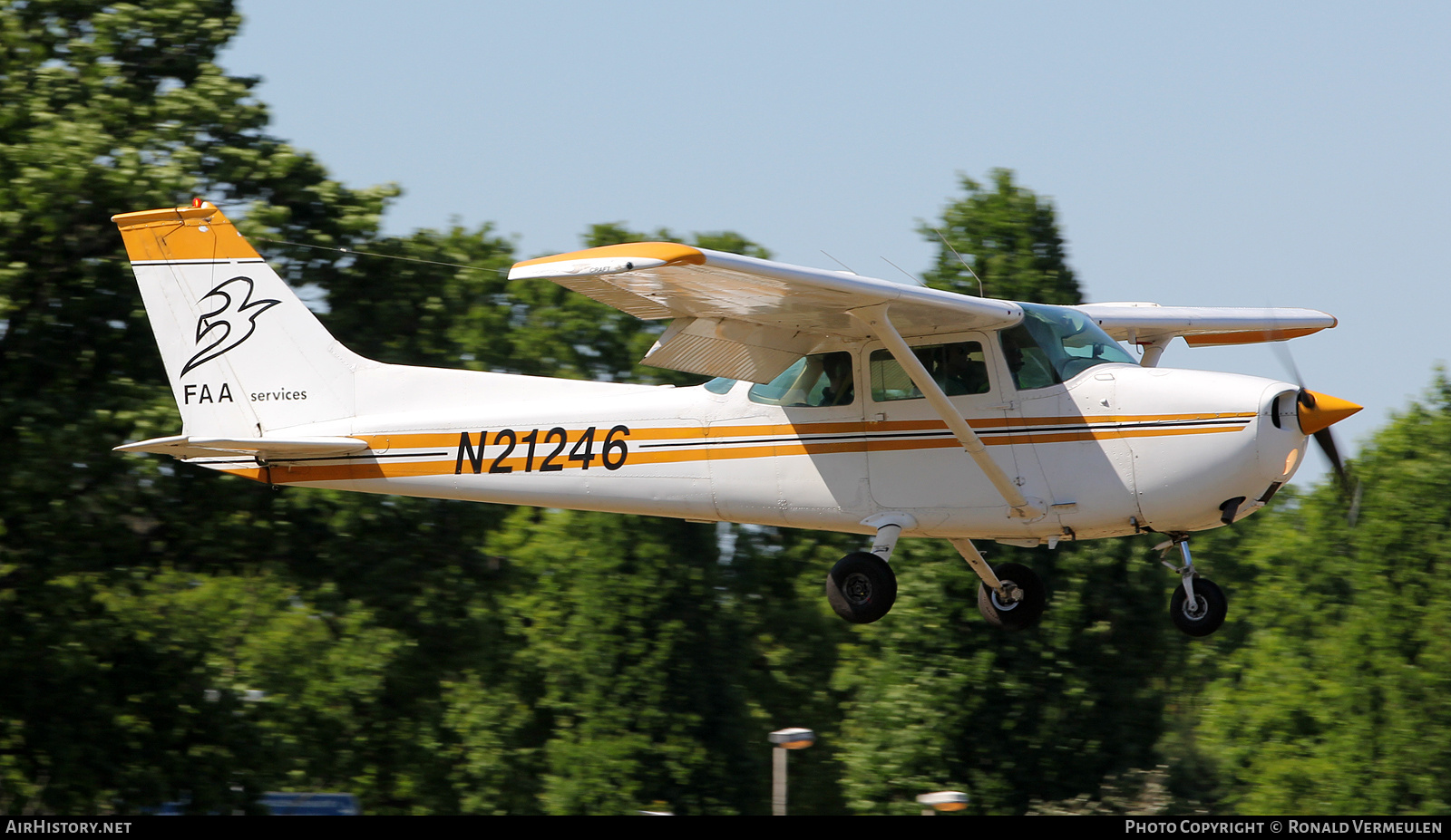 Aircraft Photo of N21246 | Cessna 172M Skyhawk | FAA Services | AirHistory.net #816637