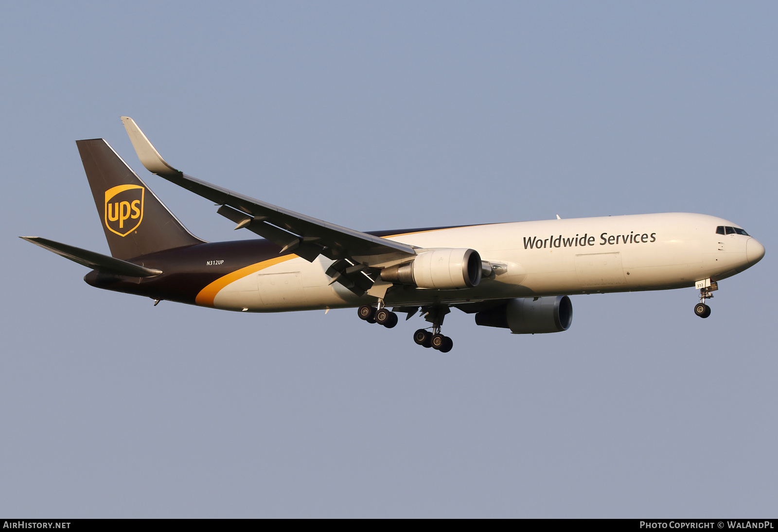 Aircraft Photo of N312UP | Boeing 767-34AF/ER | United Parcel Service - UPS | AirHistory.net #816641