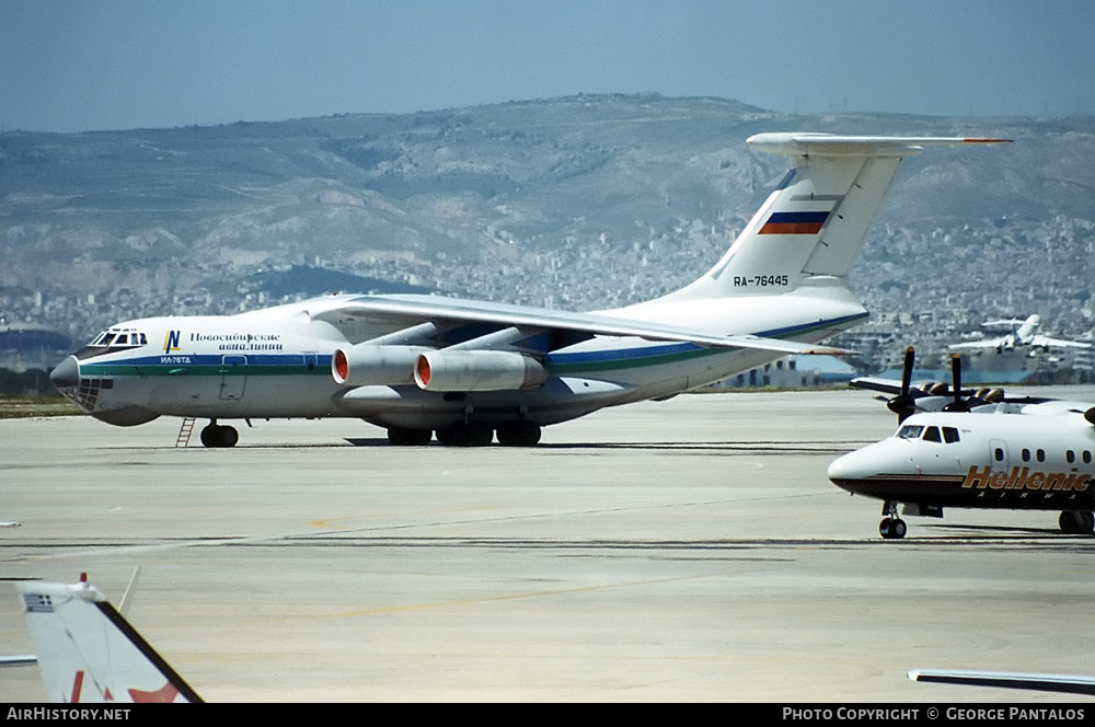 Aircraft Photo of RA-76445 | Ilyushin Il-76TD | Novosibirsk Avia | AirHistory.net #816674