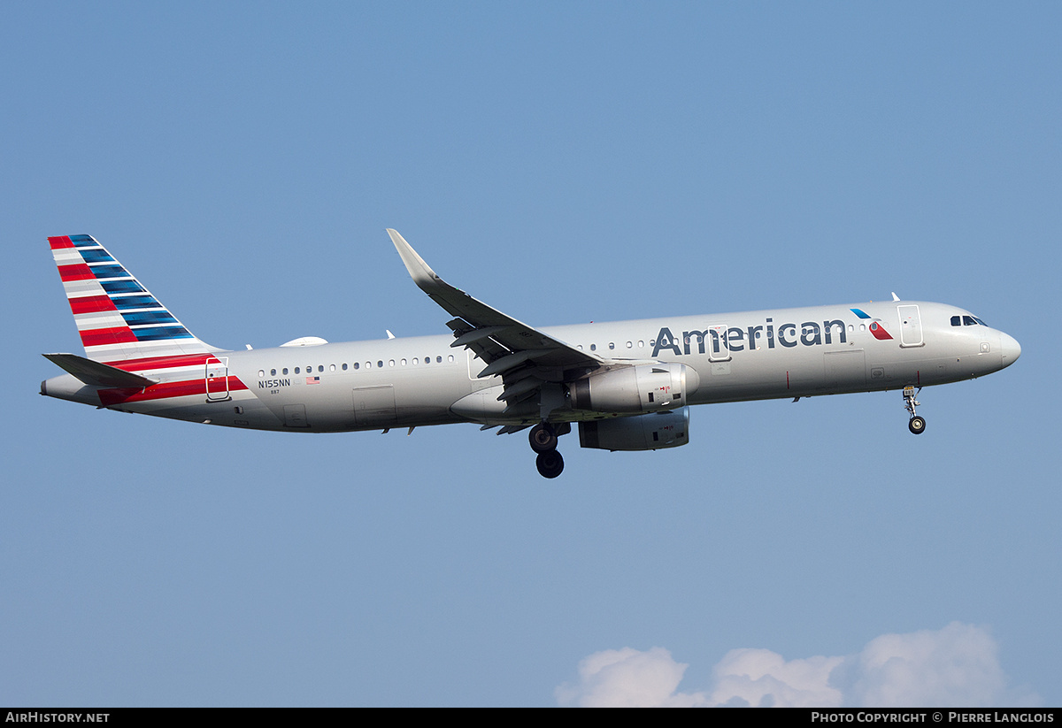 Aircraft Photo of N155NN | Airbus A321-231 | American Airlines | AirHistory.net #816681