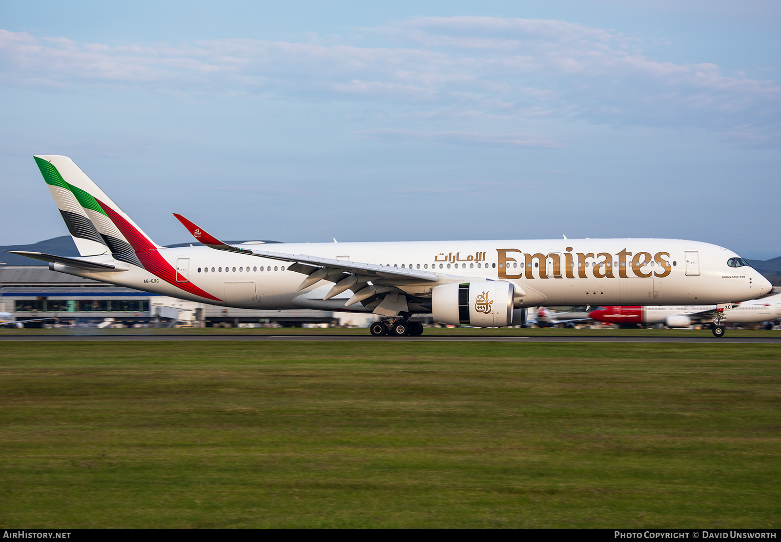 Aircraft Photo of A6-EXC | Airbus A350-941 | Emirates | AirHistory.net #816682