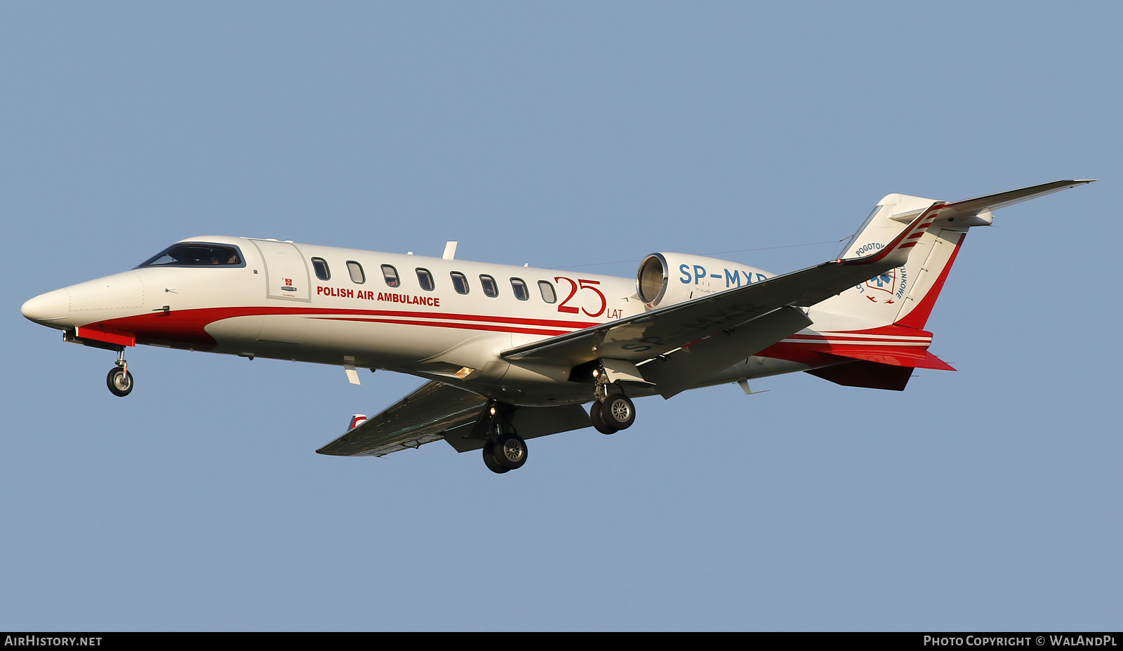 Aircraft Photo of SP-MXR | Learjet 75 | Polish Medical Air Rescue - Lotnicze Pogotowie Ratunkowe - LPR | AirHistory.net #816692