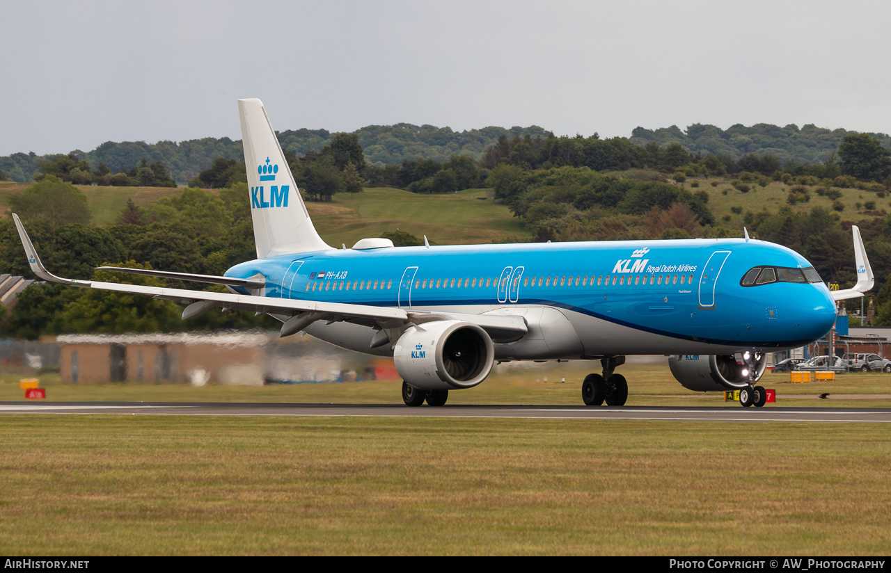 Aircraft Photo of PH-AXB | Airbus A321-252NX | KLM - Royal Dutch Airlines | AirHistory.net #816696