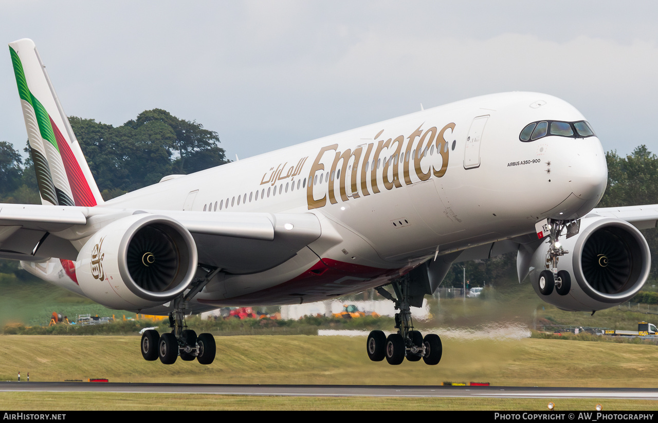 Aircraft Photo of A6-EXE | Airbus A350-941 | Emirates | AirHistory.net #816702