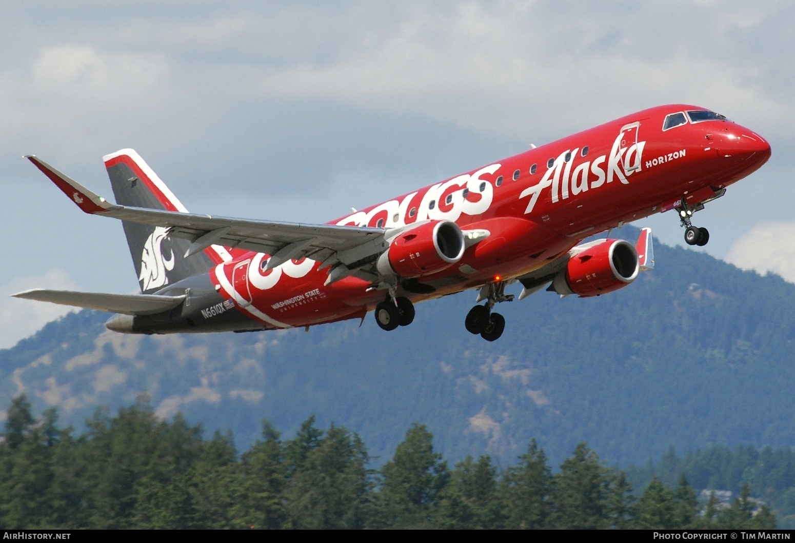 Aircraft Photo of N661QX | Embraer 175LR (ERJ-170-200LR) | Alaska Airlines | AirHistory.net #816727