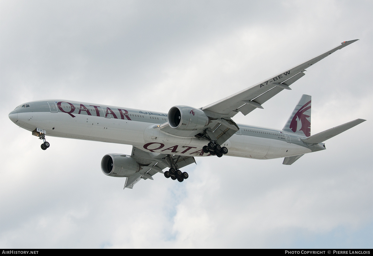 Aircraft Photo of A7-BEW | Boeing 777-300/ER | Qatar Airways | AirHistory.net #816757