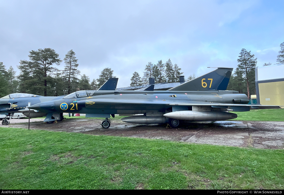 Aircraft Photo of 35952 | Saab S35E Draken | Sweden - Air Force | AirHistory.net #816766