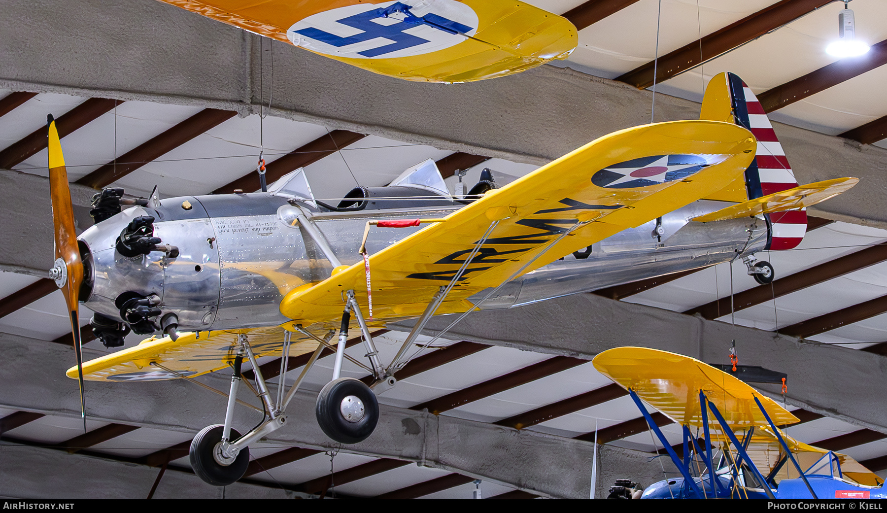 Aircraft Photo of 41-15736 | Ryan PT-22 Recruit (ST3KR) | USA - Army | AirHistory.net #816786