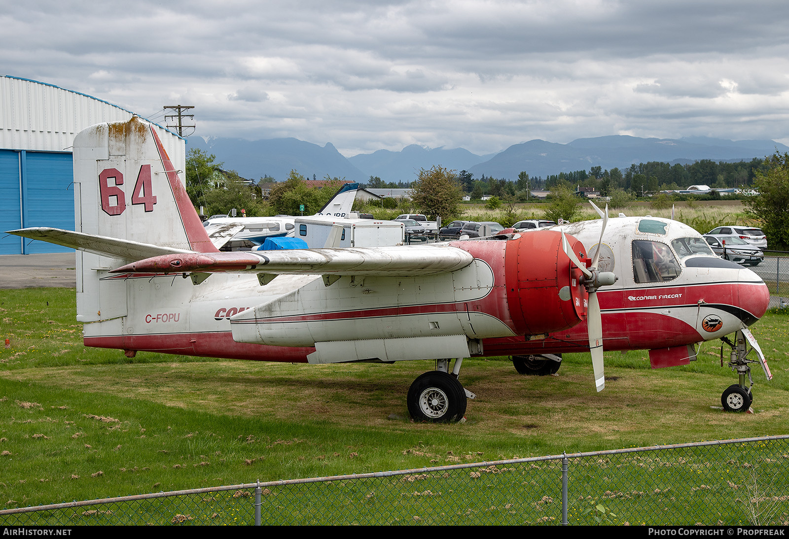 Aircraft Photo of C-FOPU | Conair CS2F Firecat | Conair Aviation | AirHistory.net #816797