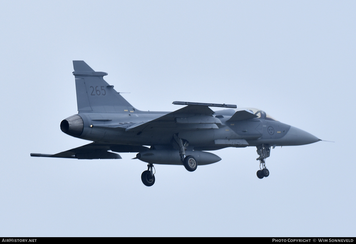 Aircraft Photo of 39265 | Saab JAS 39C Gripen | Sweden - Air Force | AirHistory.net #816803