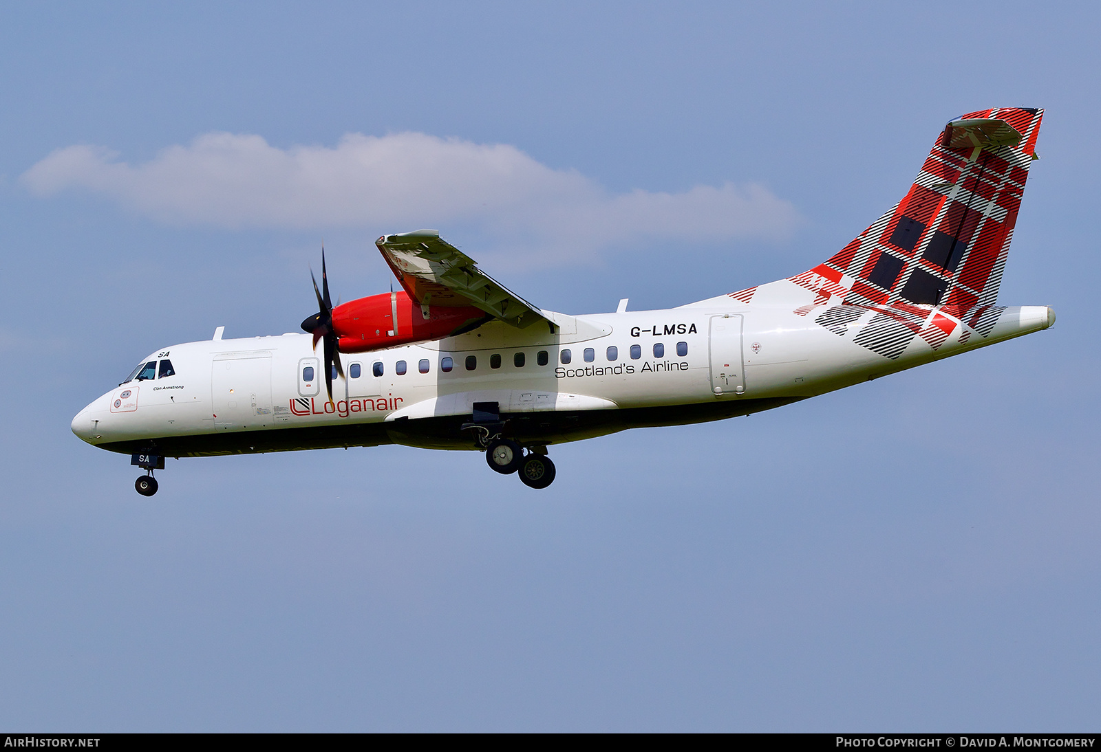 Aircraft Photo of G-LMSA | ATR ATR-42-600 | Loganair | AirHistory.net #816821