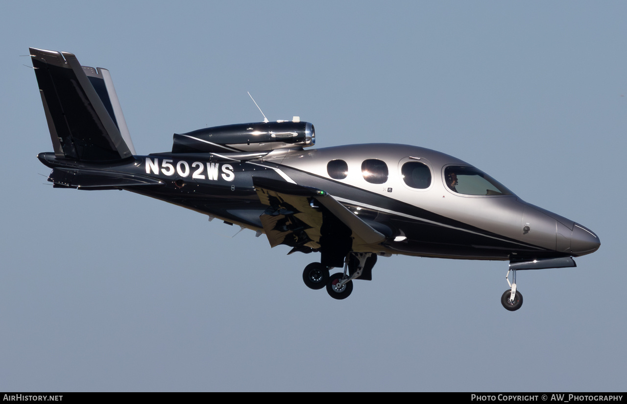 Aircraft Photo of N502WS | Cirrus SF-50 Vision G2 | AirHistory.net #816826