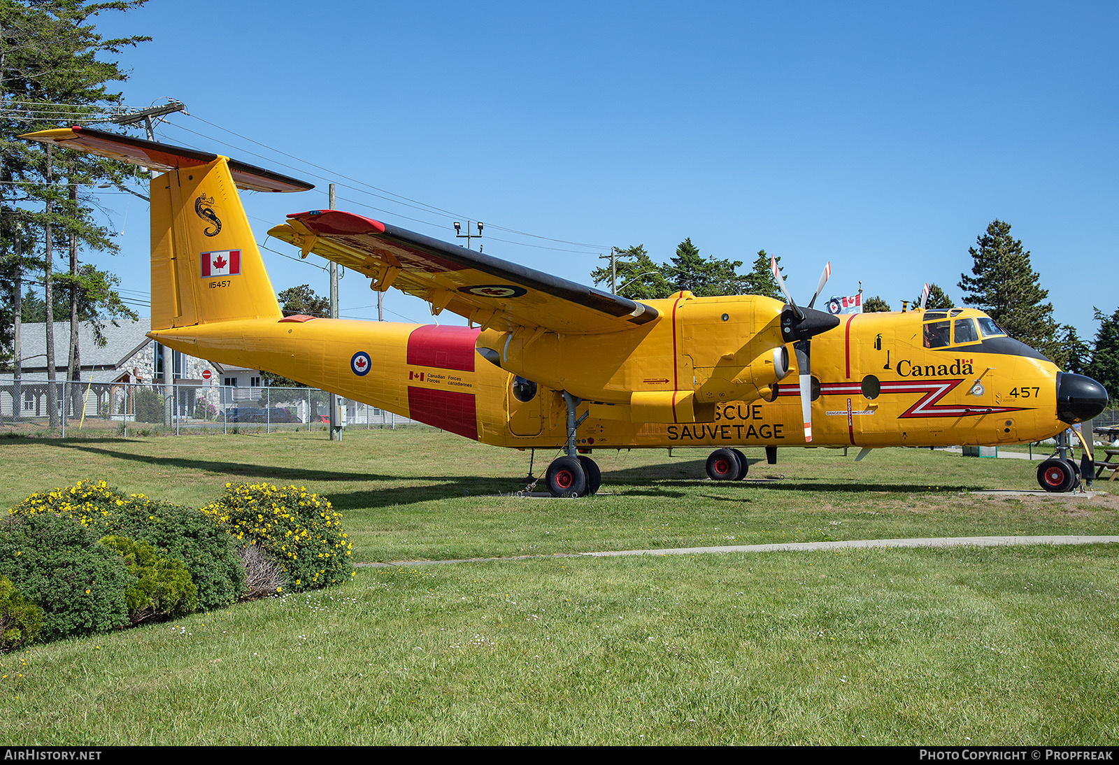 Aircraft Photo of 115457 | De Havilland Canada CC-115 Buffalo | Canada - Air Force | AirHistory.net #816837