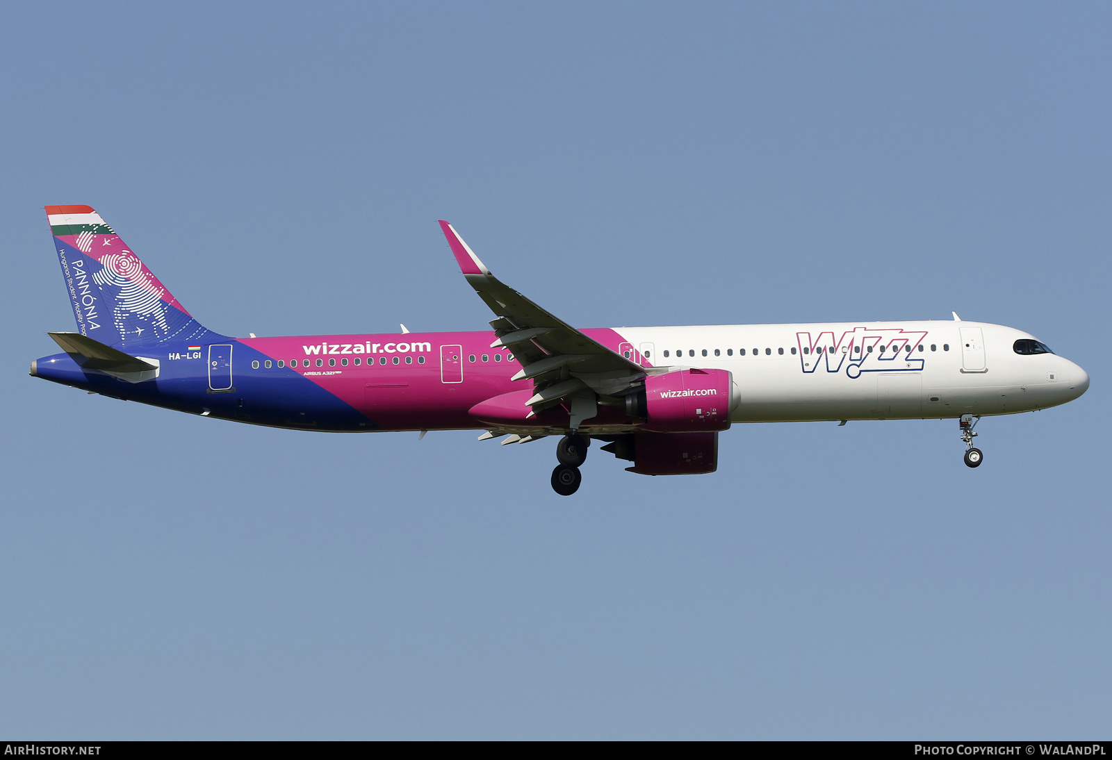 Aircraft Photo of HA-LGI | Airbus A321-271NX | Wizz Air | AirHistory.net #816856