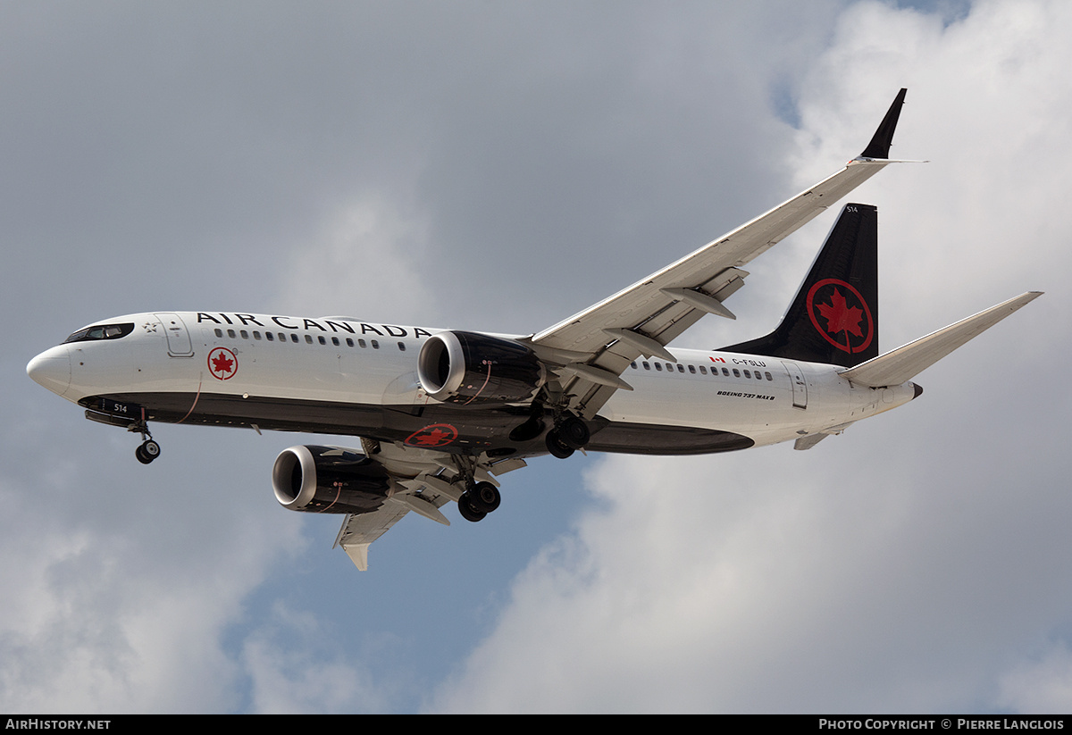 Aircraft Photo of C-FSLU | Boeing 737-8 Max 8 | Air Canada | AirHistory.net #816860