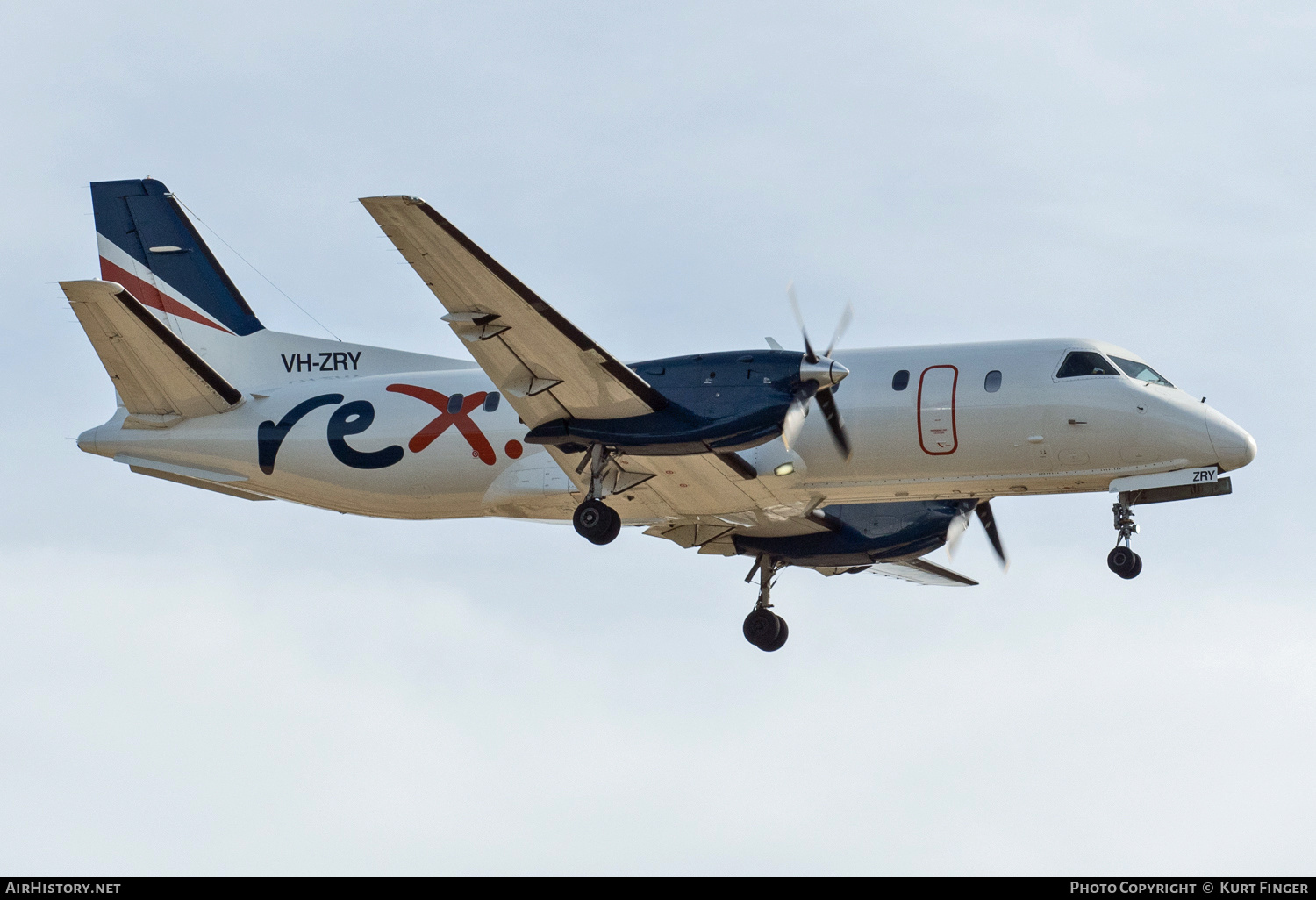 Aircraft Photo of VH-ZRY | Saab 340B | REX - Regional Express | AirHistory.net #816861