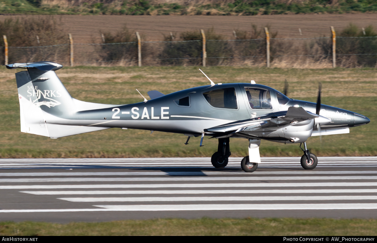Aircraft Photo of 2-SALE | Diamond DA62 | Morson Group | AirHistory.net #816867