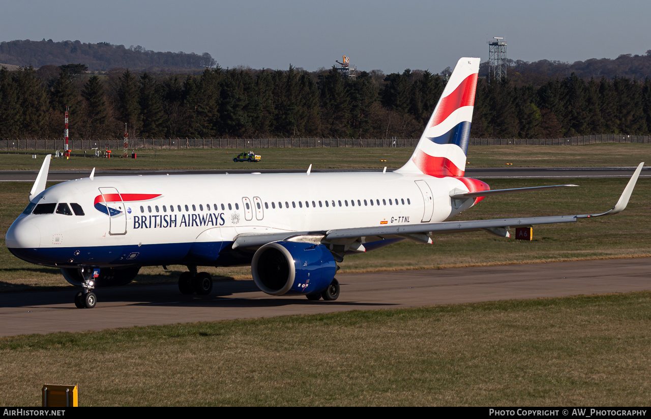 Aircraft Photo of G-TTNL | Airbus A320-251N | British Airways | AirHistory.net #816869
