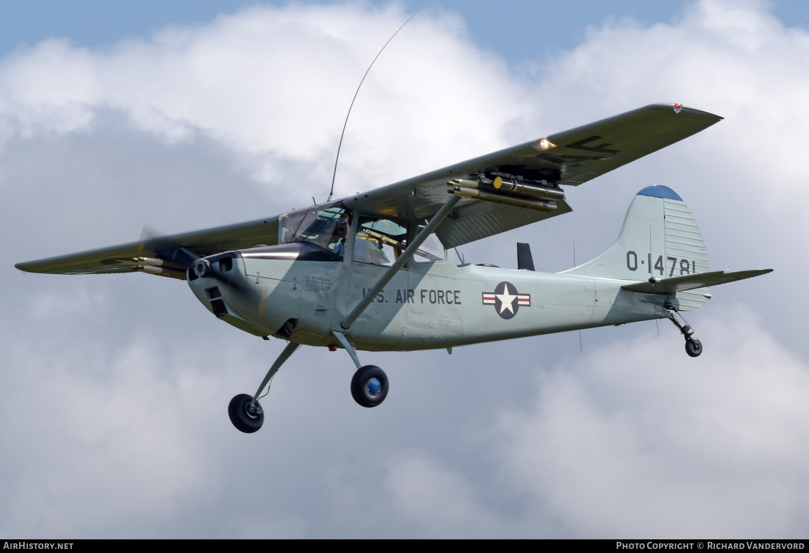 Aircraft Photo of G-VNAM / 0-14781 | Cessna O-1A Bird Dog | USA - Air Force | AirHistory.net #816875
