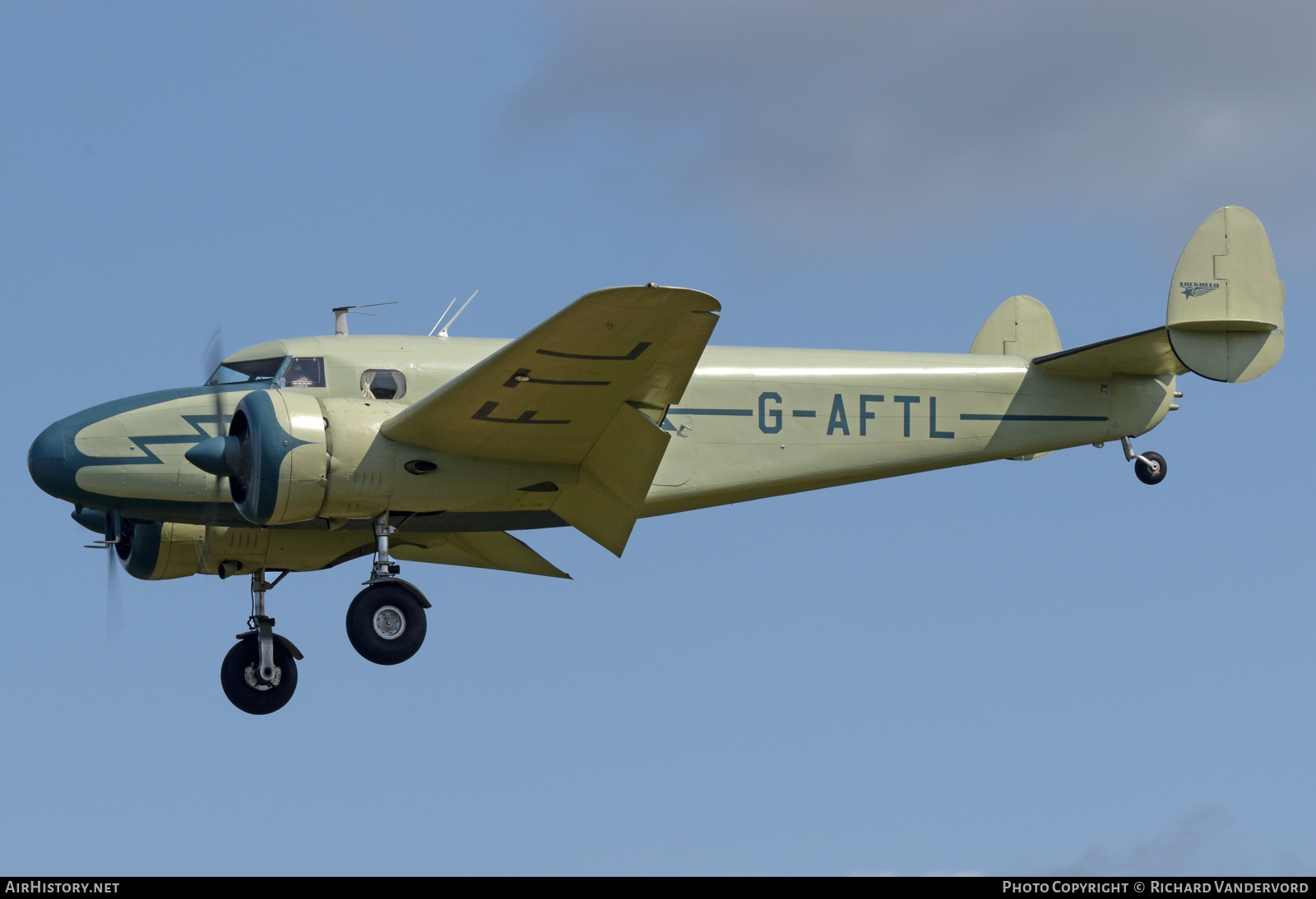 Aircraft Photo of G-AFTL | Lockheed 12-A Electra Junior | AirHistory.net #816881