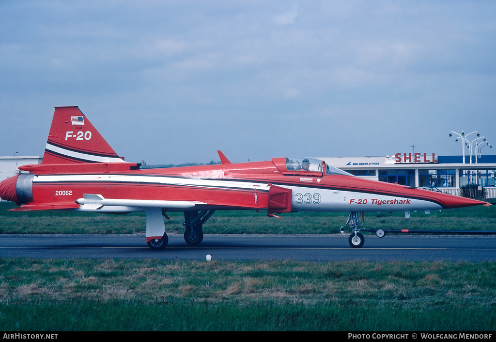 Aircraft Photo of 82-0062 / 20062 | Northrop F-20A Tigershark | USA - Air Force | AirHistory.net #816888