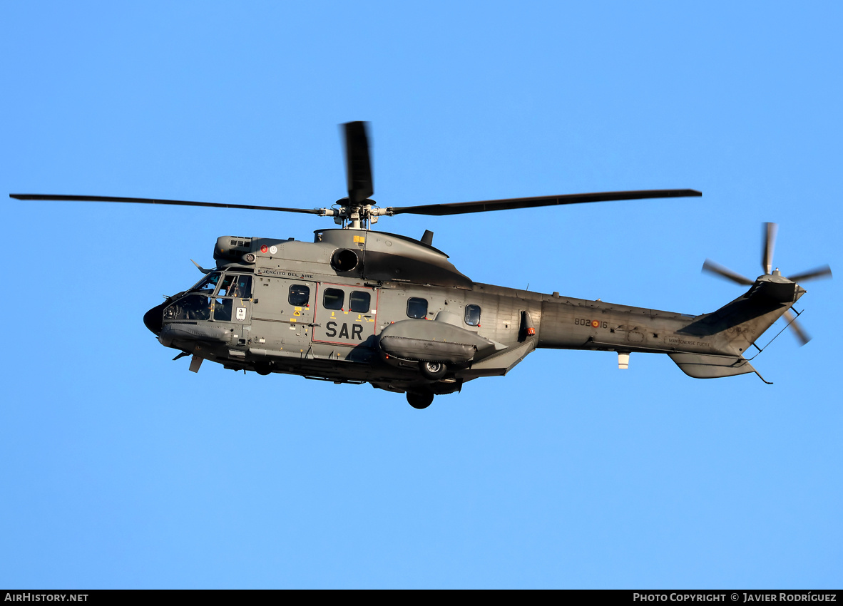 Aircraft Photo of HD.21-16 | Airbus Helicopters H-215M | Spain - Air Force | AirHistory.net #816900