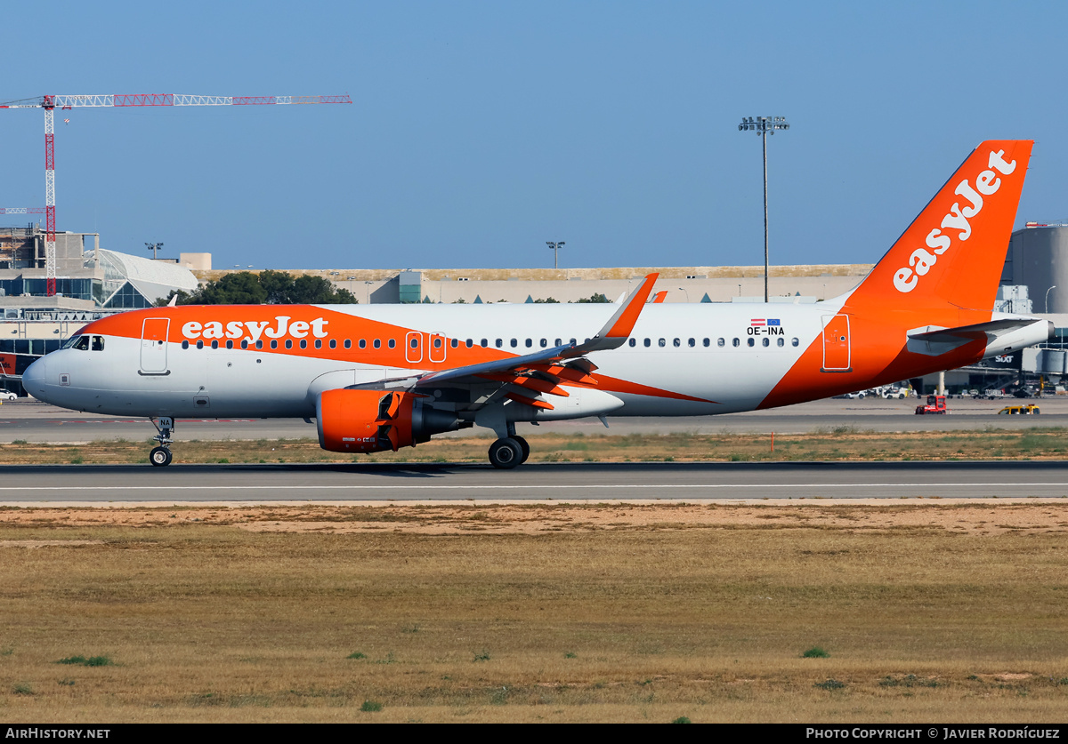 Aircraft Photo of OE-INA | Airbus A320-214 | EasyJet | AirHistory.net #816904