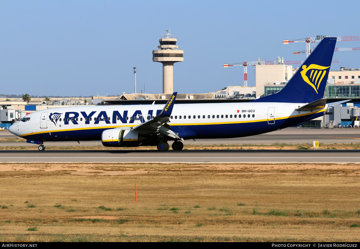Aircraft Photo of 9H-QCU | Boeing 737-8AS | Ryanair | AirHistory.net #816905