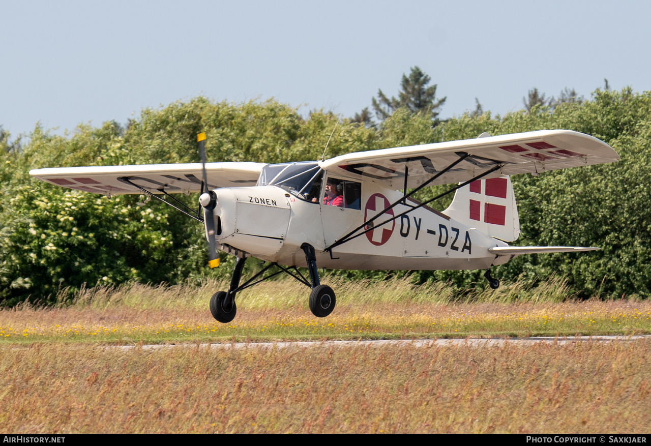 Aircraft Photo of OY-DZA | SAI KZ IIIU-2 | Dansk Veteranflysamling | Zone-Redningskorpset - Zonen | AirHistory.net #816928