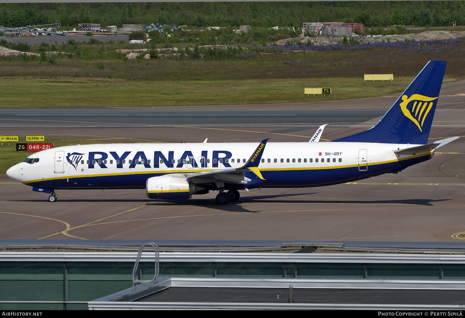 Aircraft Photo of 9H-QBY | Boeing 737-8AS | Ryanair | AirHistory.net #816933