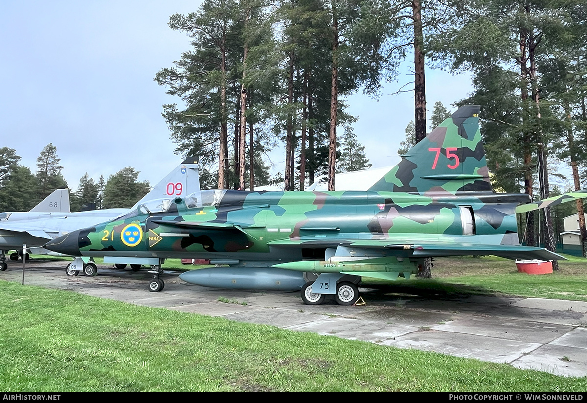 Aircraft Photo of 37817 | Saab Sk37E Viggen | Sweden - Air Force | AirHistory.net #816940