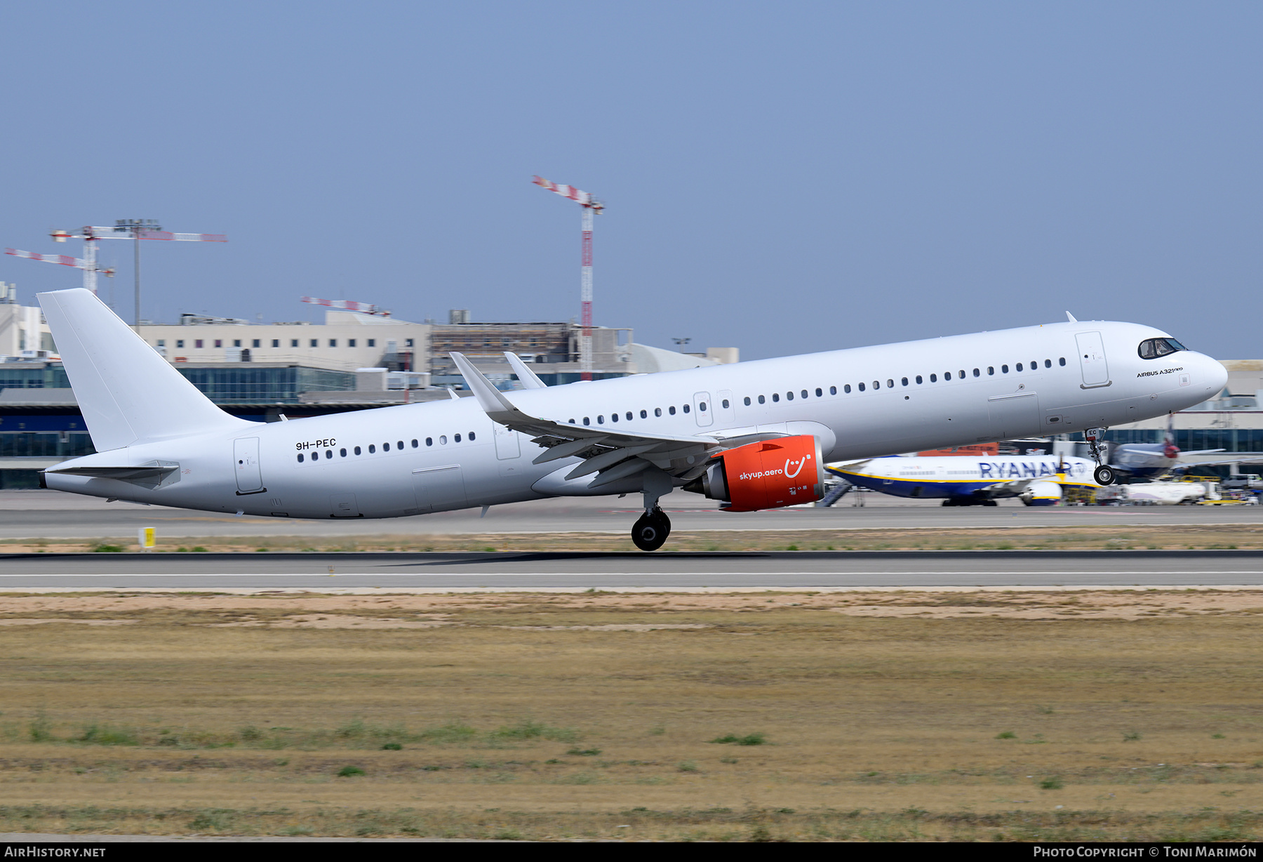 Aircraft Photo of 9H-PEC | Airbus A321-251NX | SkyUp Airlines | AirHistory.net #816946