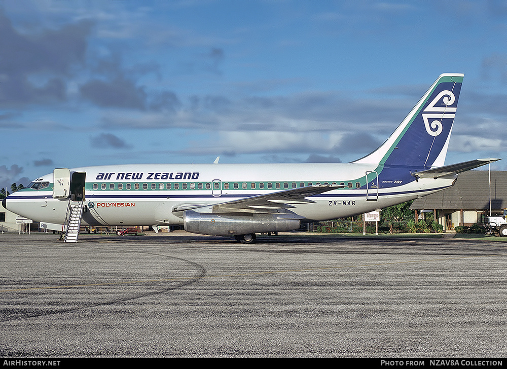 Aircraft Photo of ZK-NAR | Boeing 737-219/Adv | Air New Zealand | AirHistory.net #816949