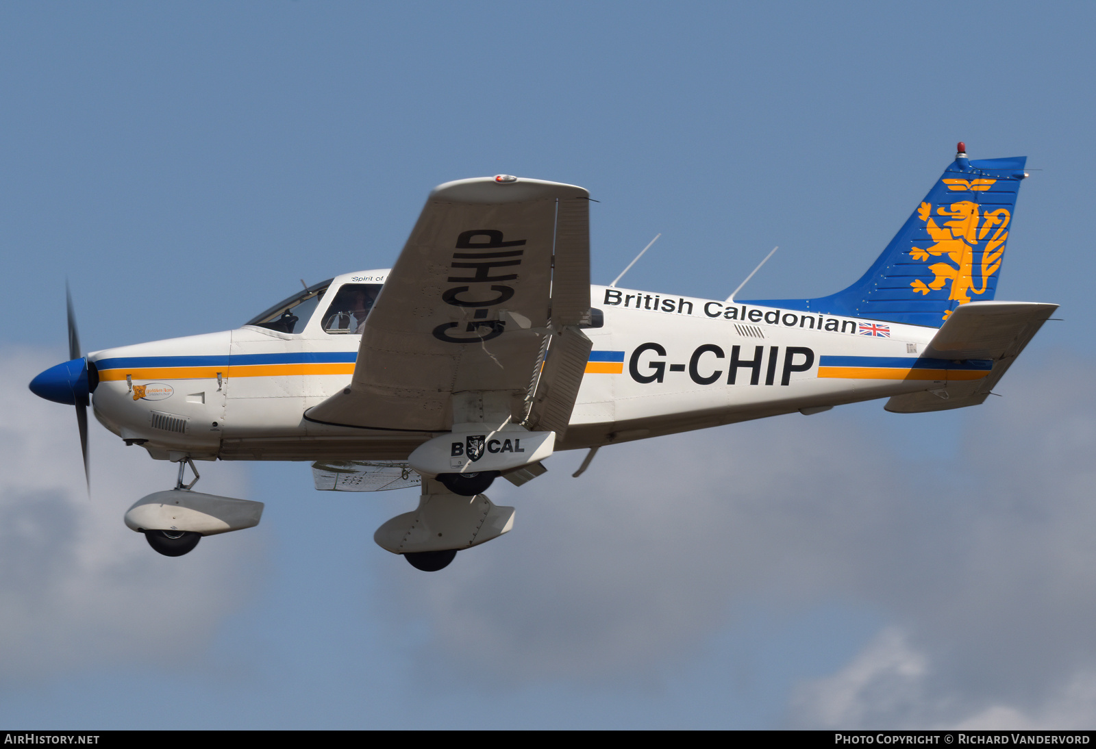 Aircraft Photo of G-CHIP | Piper PA-28-181 Cherokee Archer II | British Caledonian Airways | AirHistory.net #816958