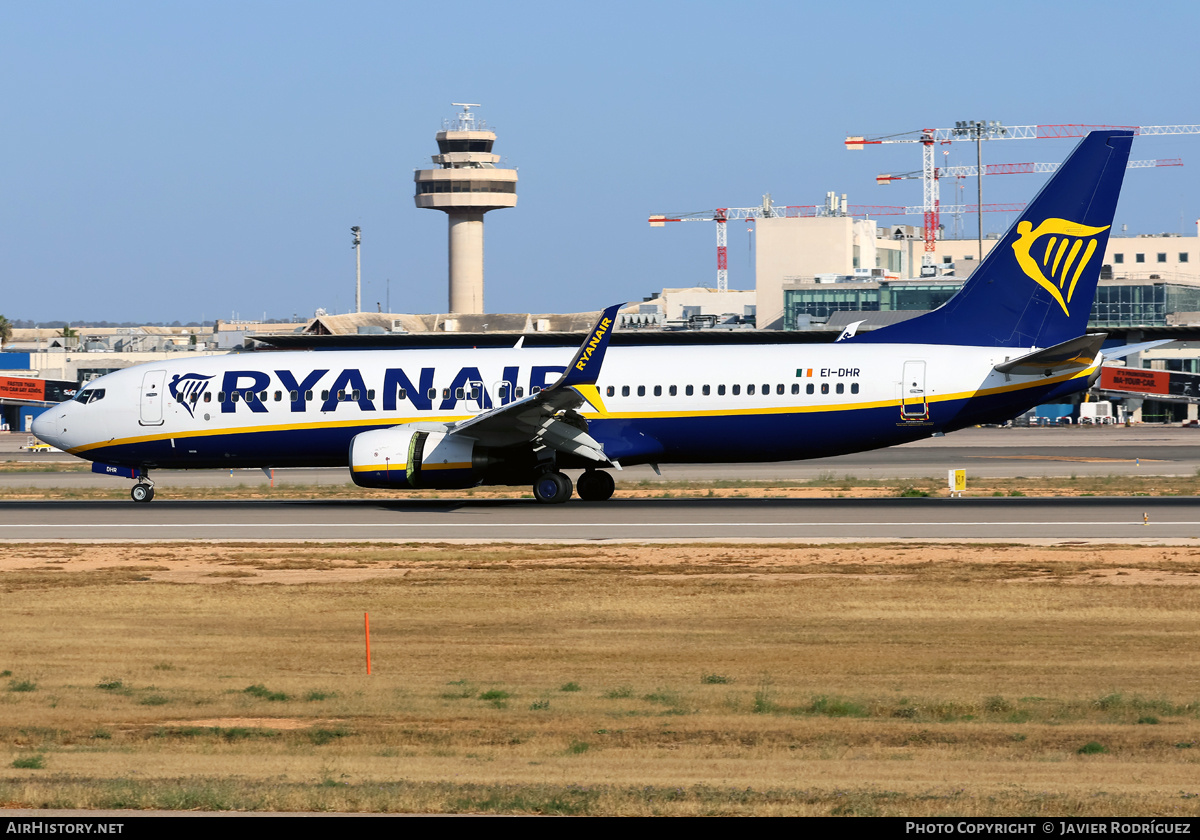 Aircraft Photo of EI-DHR | Boeing 737-8AS | Ryanair | AirHistory.net #816974