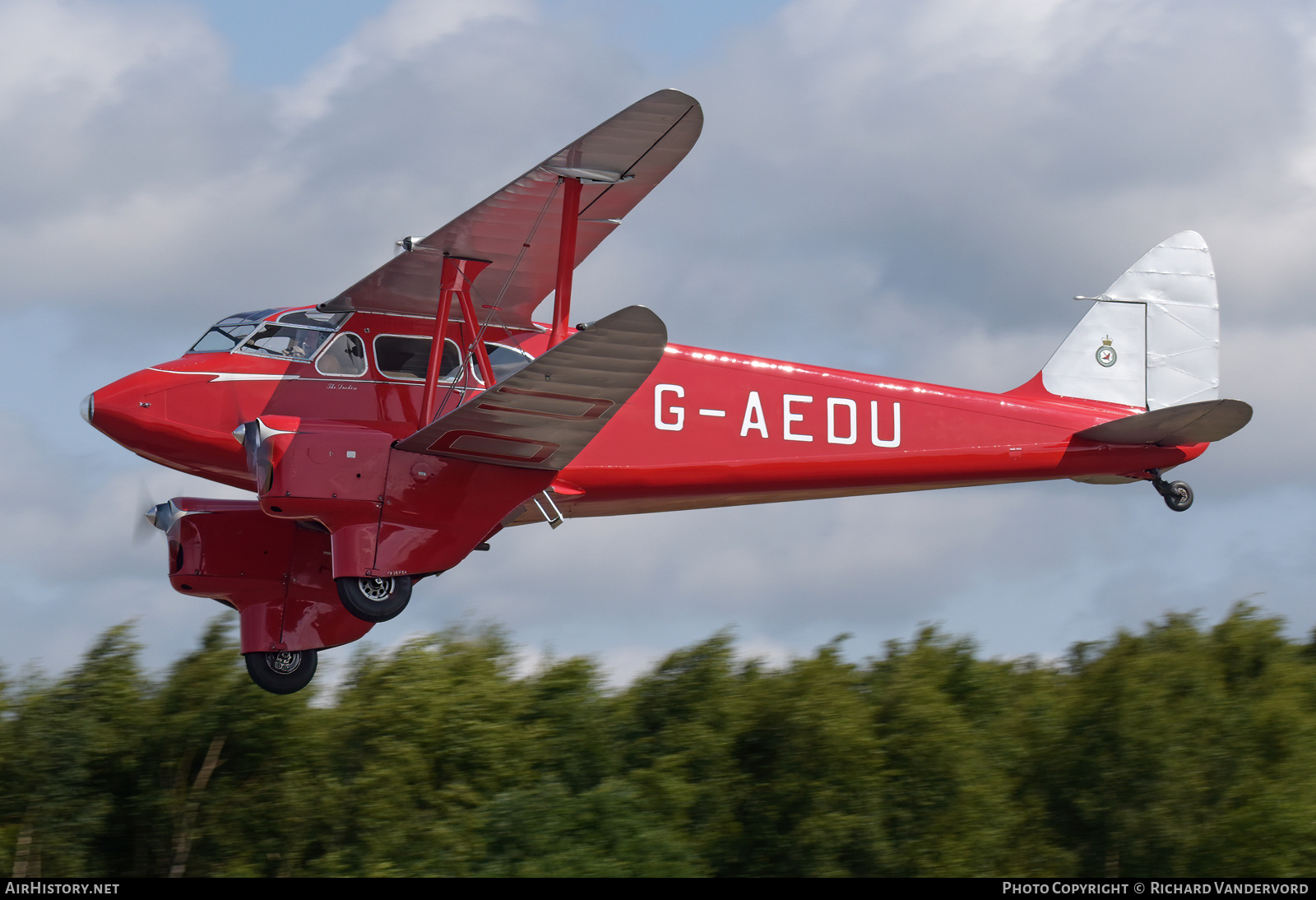 Aircraft Photo of G-AEDU | De Havilland D.H. 90A Dragonfly | AirHistory.net #816975