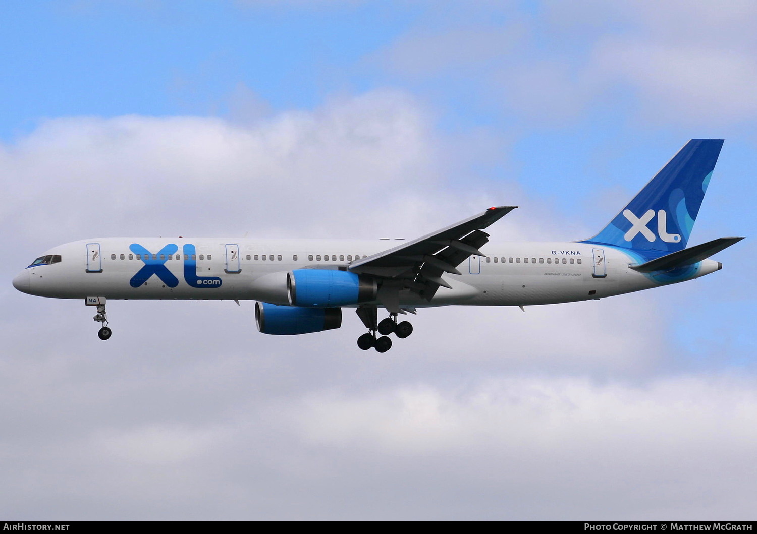 Aircraft Photo of G-VKNA | Boeing 757-2Y0 | XL Airways | AirHistory.net #816993