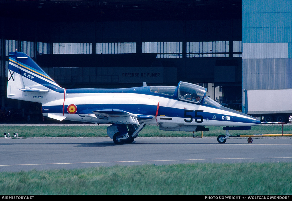 Aircraft Photo of XE25-01 / EC-ZZU | CASA C101 Aviojet | Spain - Air Force | AirHistory.net #817005