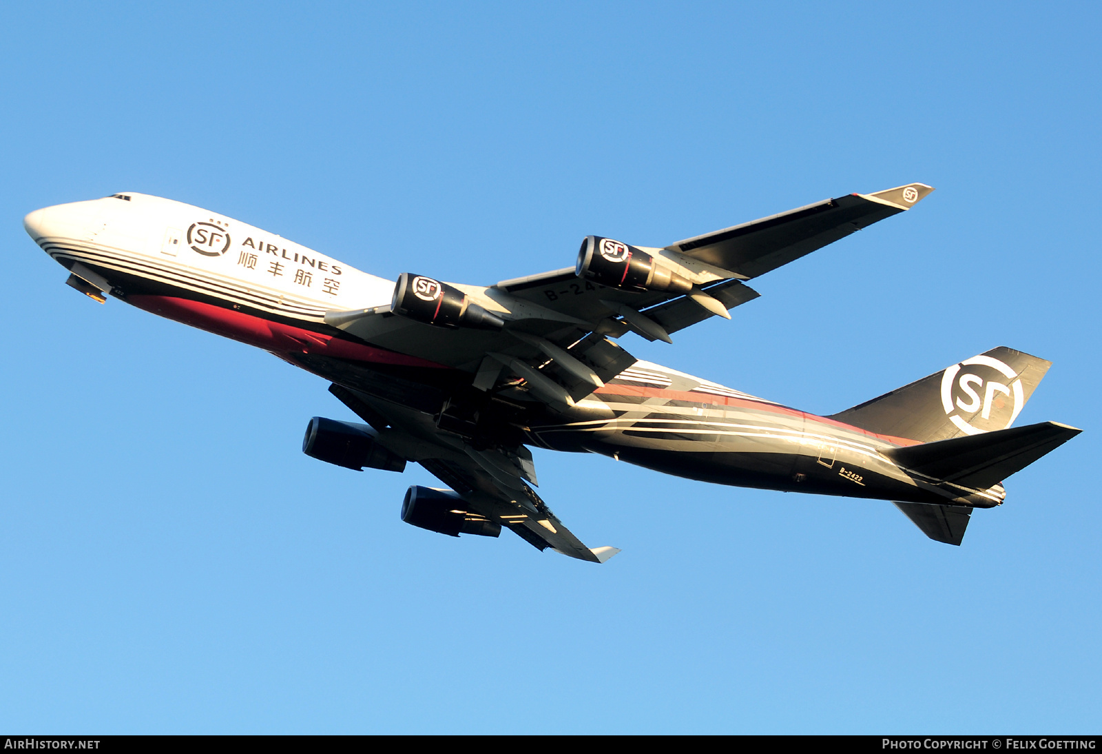 Aircraft Photo of B-2422 | Boeing 747-4EVF/ER/SCD | SF Airlines | AirHistory.net #817007