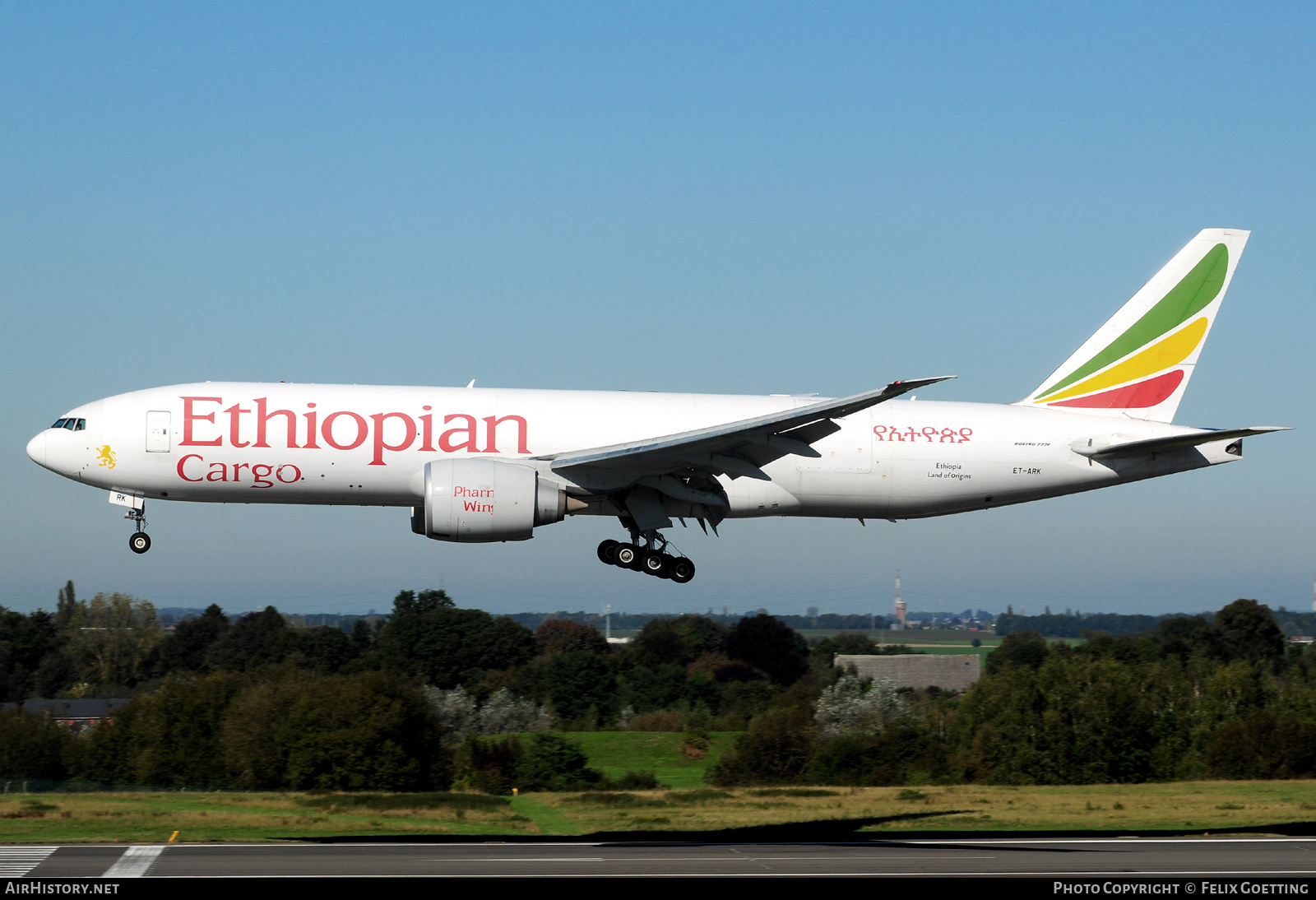 Aircraft Photo of ET-ARK | Boeing 777-F60 | Ethiopian Airlines Cargo | AirHistory.net #817015