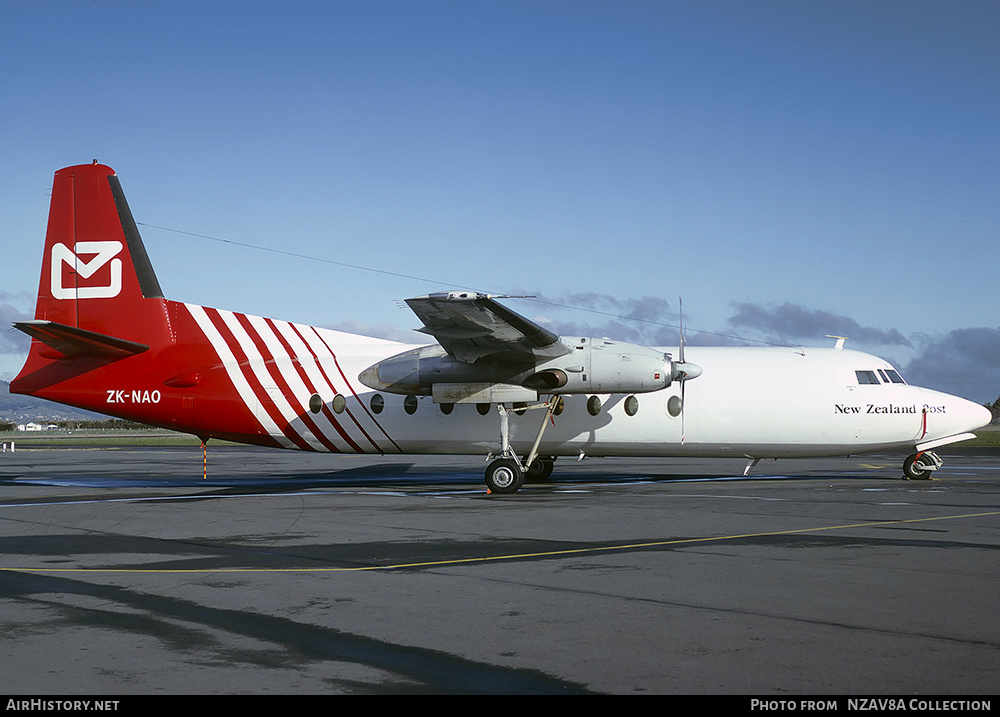 Aircraft Photo of ZK-NAO | Fokker F27-500 Friendship | New Zealand Post | AirHistory.net #817017