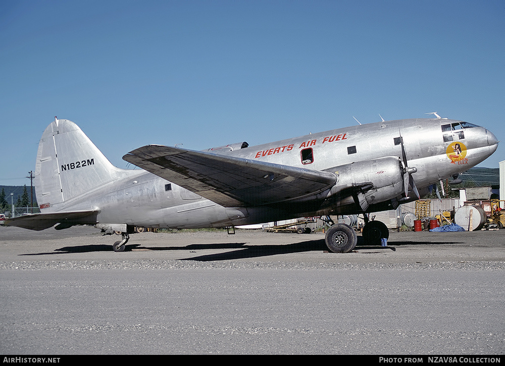 Aircraft Photo of N1822M | Curtiss C-46F Commando | Everts Air Fuel | AirHistory.net #817033
