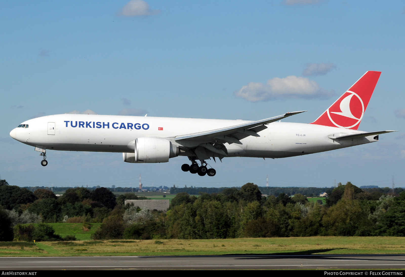 Aircraft Photo of TC-LJR | Boeing 777-F | Turkish Airlines Cargo | AirHistory.net #817039