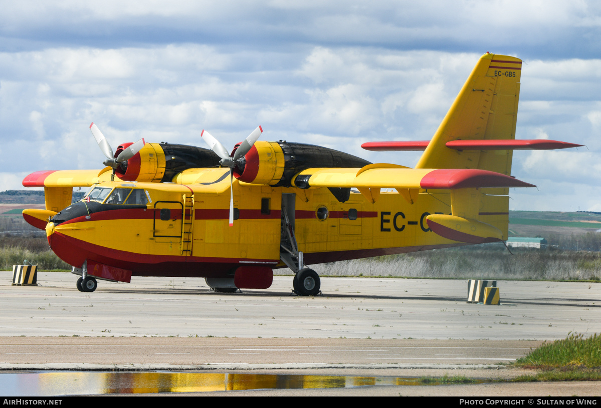 Aircraft Photo of EC-GBS | Canadair CL-215-III (CL-215-1A10) | Inaer | AirHistory.net #817046